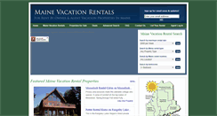 Desktop Screenshot of maine-rentals.com